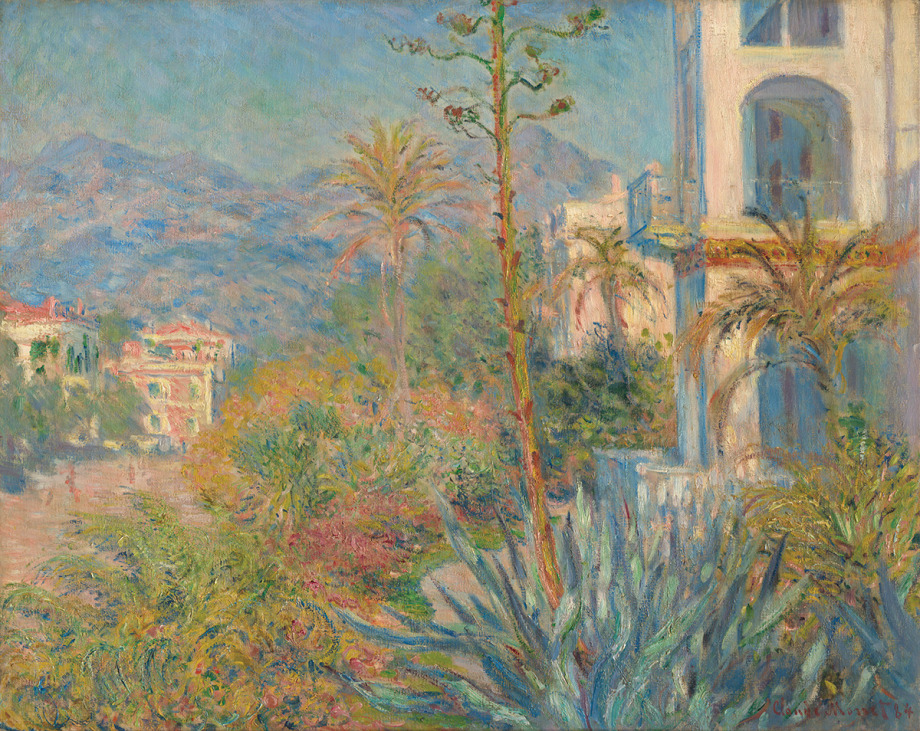 Claude Monet, Villas in Bordighera (detail), Bequest of Katharine Dexter McCormick.