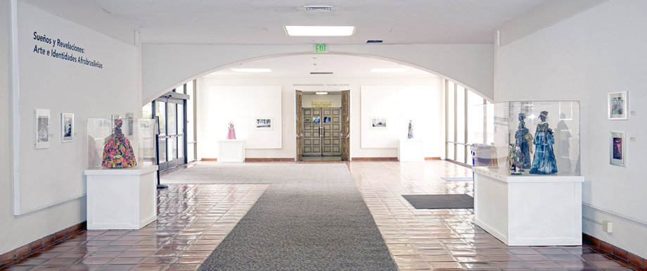 Installation view of Dreams and Revelations: Afro-Brazilian Art and Identities.