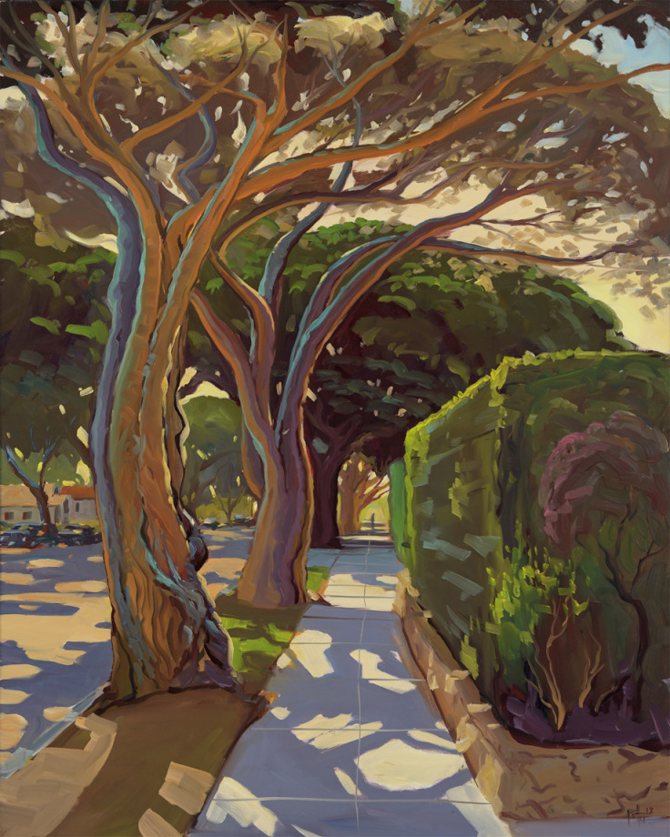 Chris Potter, Anapamu Patterns, oil on canvas